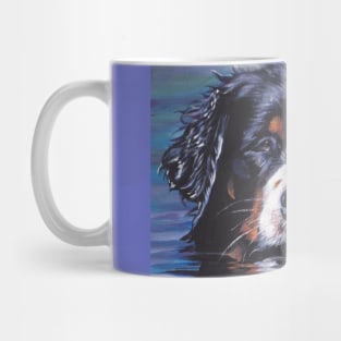 Bernese Mountain Dog Fine Art Painting Mug